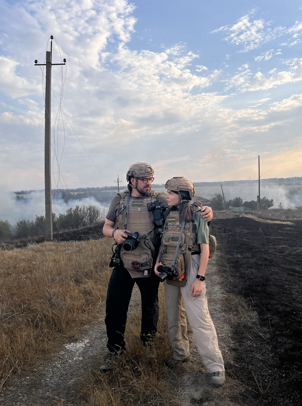 "Очень старые глаза на молодом лице": Либеровы - о войне, отцовстве и заветном фото